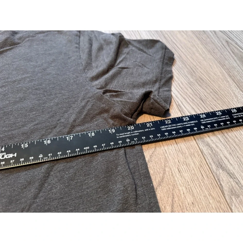 Aeropostale Mens‎ New York 1987 Graphic T-Shirt Charcoal Gray Large Short Sleeve